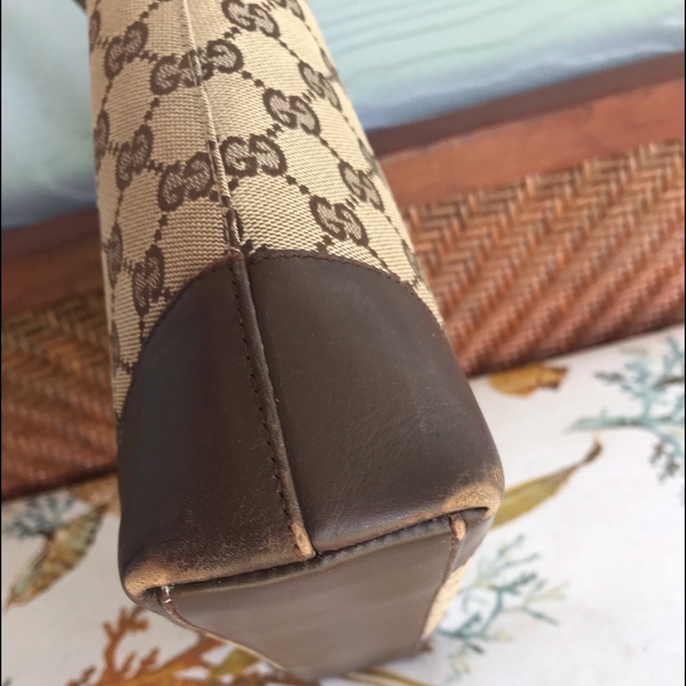 Gucci Brown canvas handbag - Picture 8 of 8